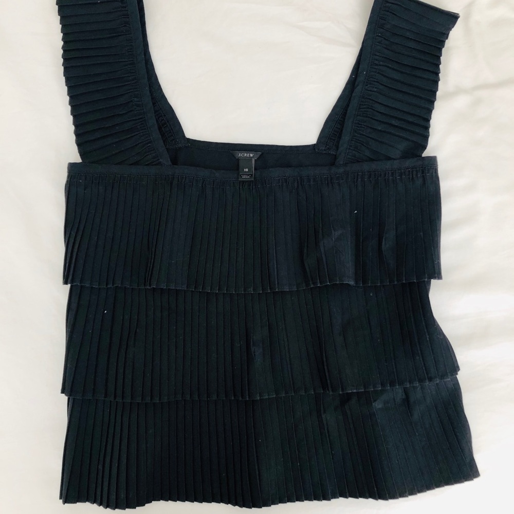 J. Crew Ruffled Tank